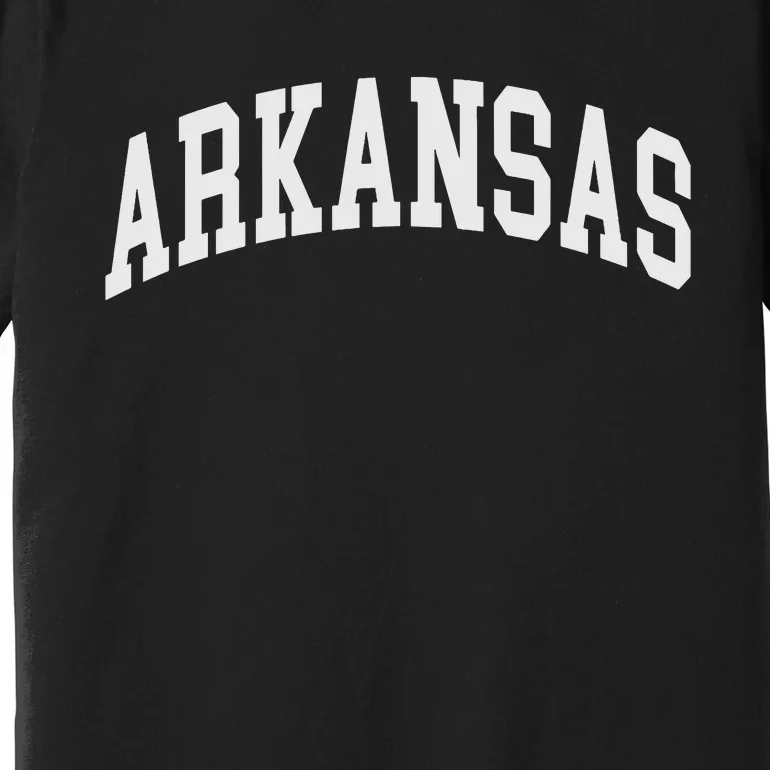 Arkansas Throwback Design Classic Premium T-Shirt