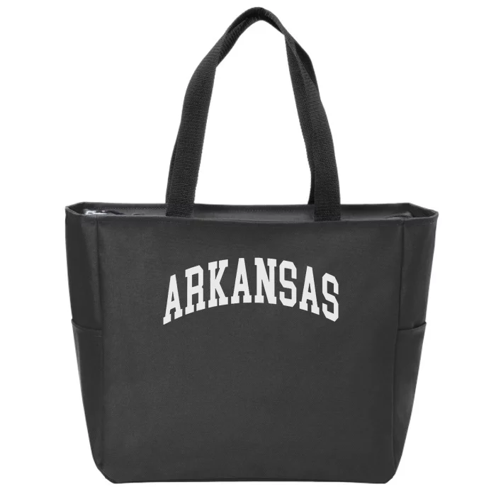 Arkansas Throwback Design Classic Zip Tote Bag