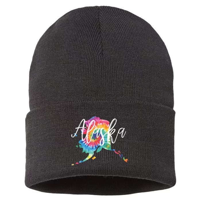 Alaska Tie Dye Sustainable Knit Beanie