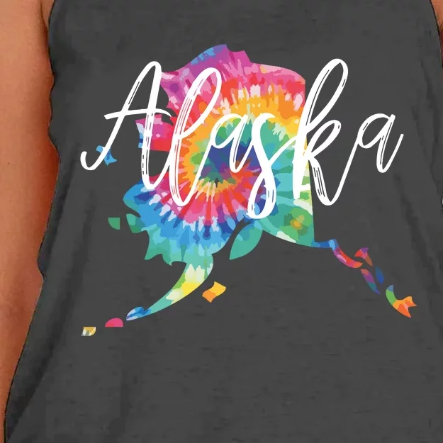 Alaska Tie Dye Women's Knotted Racerback Tank