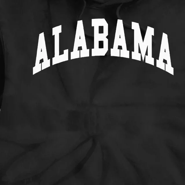 Alabama Throwback Design Classic Tie Dye Hoodie