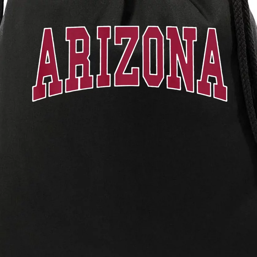 Arizona Throwback Design Classic Drawstring Bag