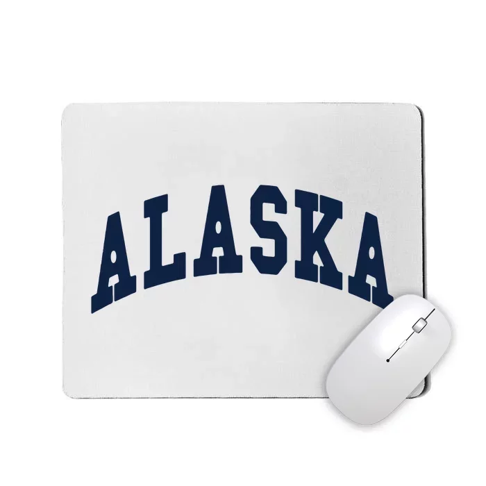 Alaska Throwback Design Classic Mousepad