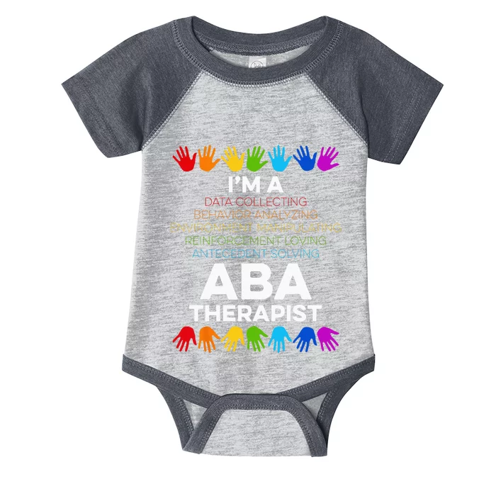 ABA Therapist Data Behavior Analyst Autism Therapy Infant Baby Jersey Bodysuit