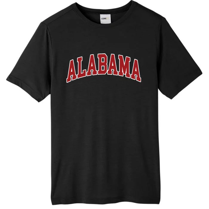 Alabama Throwback Design Print Classic ChromaSoft Performance T-Shirt