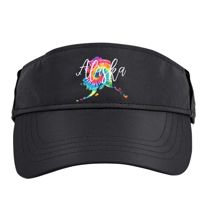 Alaska Tie Dye Adult Drive Performance Visor