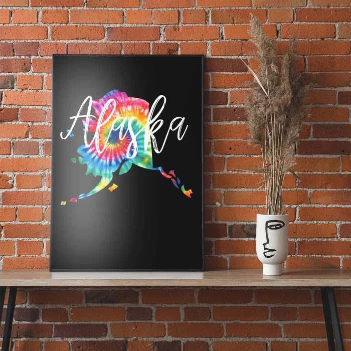 Alaska Tie Dye Poster