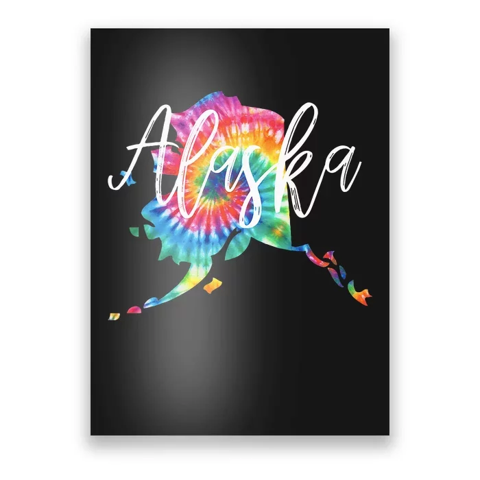 Alaska Tie Dye Poster