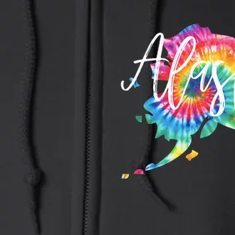 Alaska Tie Dye Full Zip Hoodie