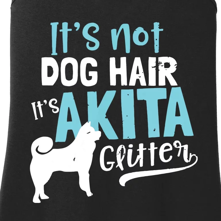 Akita T Design Not Dog Hair Its Gift Ladies Essential Tank