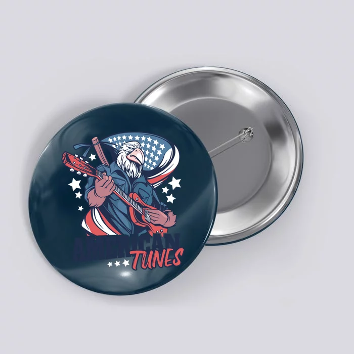 American Tunes Eagle Guitar Button