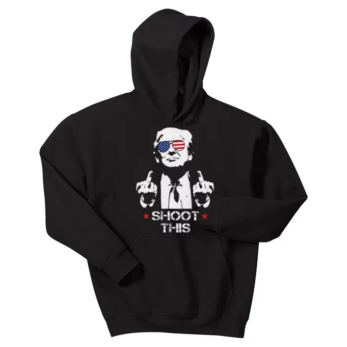 Assassinate This Endorse President Trump Proudly Kids Hoodie