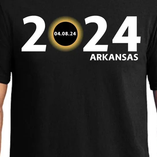 Arkansas Totality Eclipse Total Solar Eclipse 2024 Totality Eclipse 2024 Pajama Set