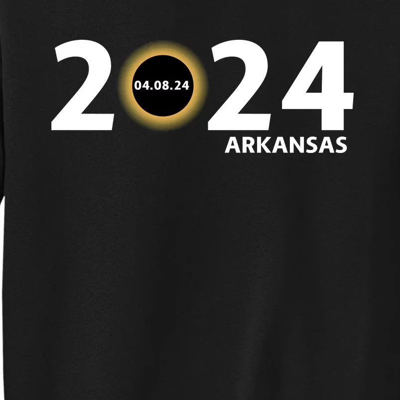 Arkansas Totality Eclipse Total Solar Eclipse 2024 Totality Eclipse 2024 Tall Sweatshirt