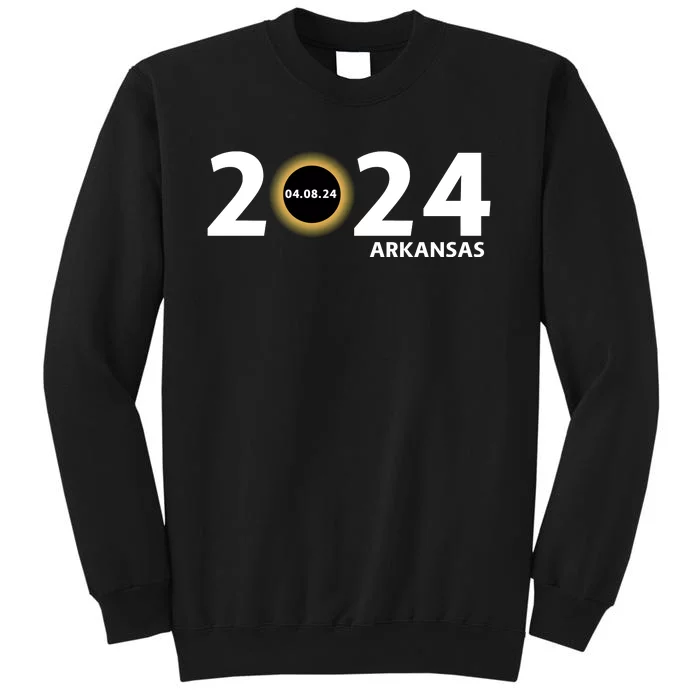 Arkansas Totality Eclipse Total Solar Eclipse 2024 Totality Eclipse 2024 Tall Sweatshirt