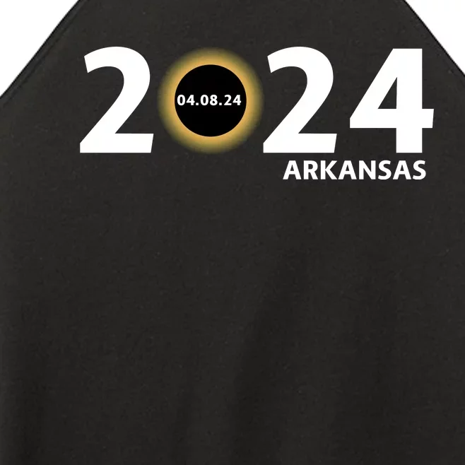 Arkansas Totality Eclipse Total Solar Eclipse 2024 Totality Eclipse 2024 Women’s Perfect Tri Rocker Tank