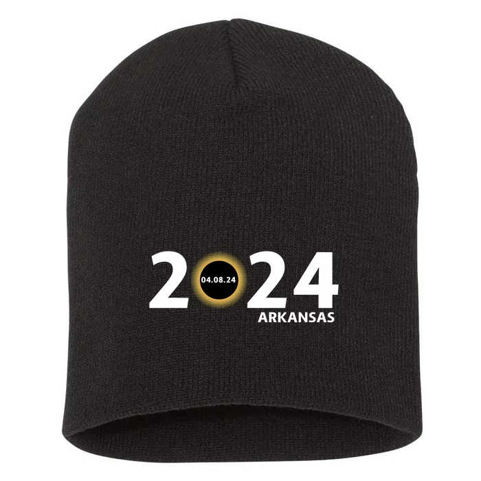 Arkansas Totality Eclipse Total Solar Eclipse 2024 Totality Eclipse 2024 Short Acrylic Beanie