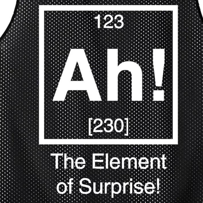 Ah The Element Of Surprise Mesh Reversible Basketball Jersey Tank