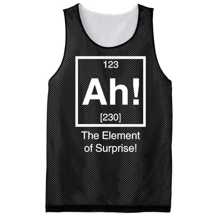 Ah The Element Of Surprise Mesh Reversible Basketball Jersey Tank