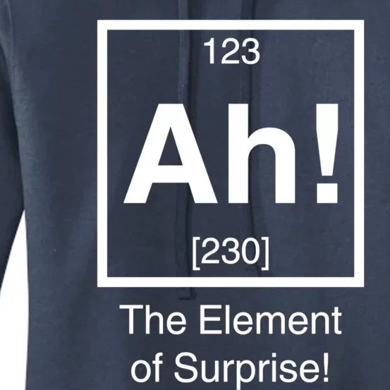 Ah! The Element Of Surprise! Women's Pullover Hoodie