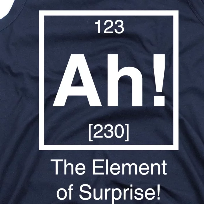 Ah! The Element Of Surprise! Tank Top