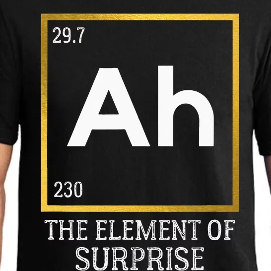 Ah The Element Of Surprise Chemistry Science Humor Pajama Set