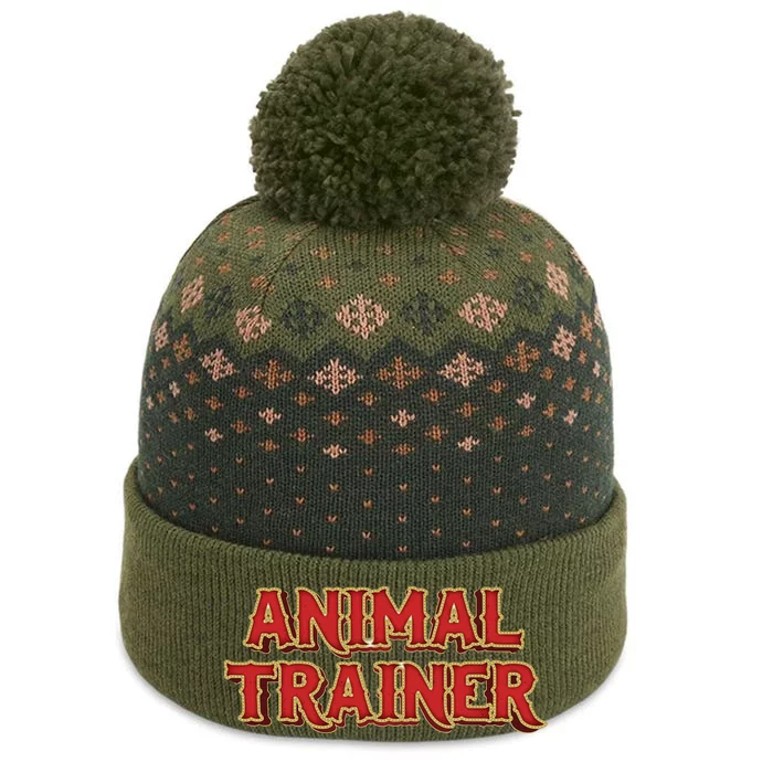 Animal Trainer Funny Circus Staff Costome Theme Party The Baniff Cuffed Pom Beanie