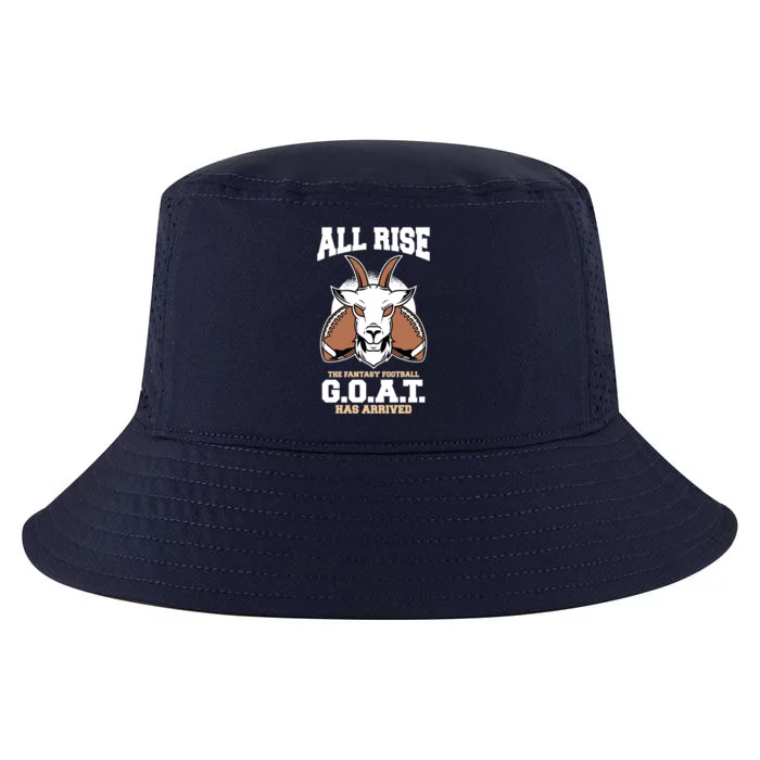 All The Fantasy Football Rise Goat Has Arrived Draft Party Premium Cool Comfort Performance Bucket Hat