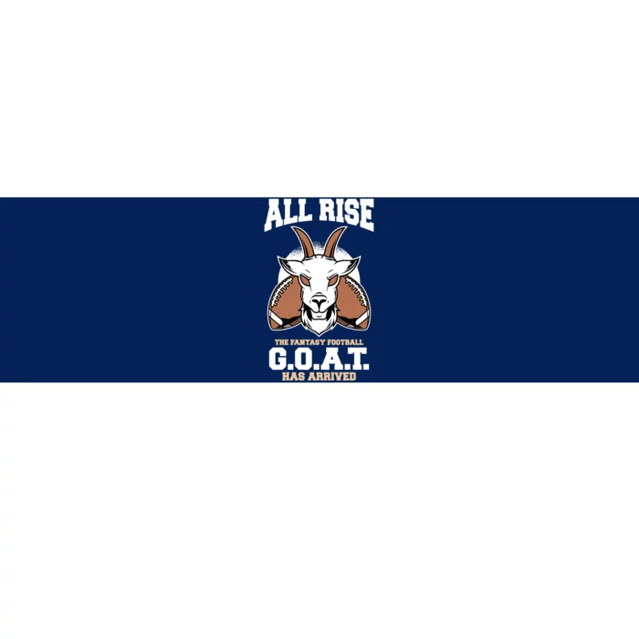 All The Fantasy Football Rise Goat Has Arrived Draft Party Premium Bumper Sticker