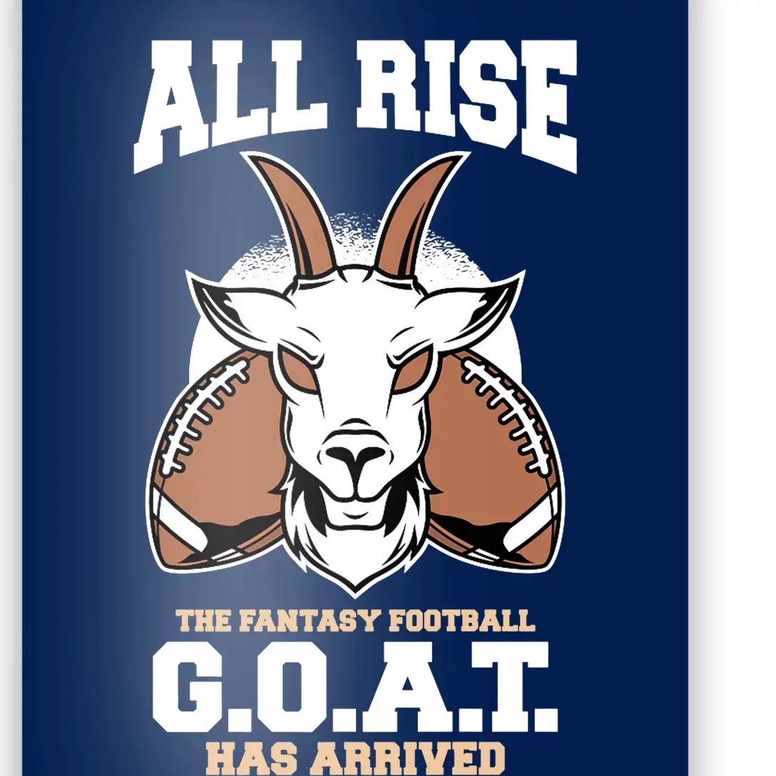 All The Fantasy Football Rise Goat Has Arrived Draft Party Premium Poster