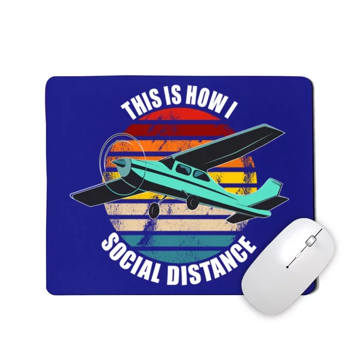 Airplane Themed Funny Gift Float Plane Born To Fly Airplanes Gift Mousepad