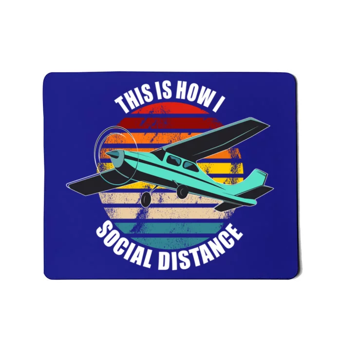 Airplane Themed Funny Gift Float Plane Born To Fly Airplanes Gift Mousepad