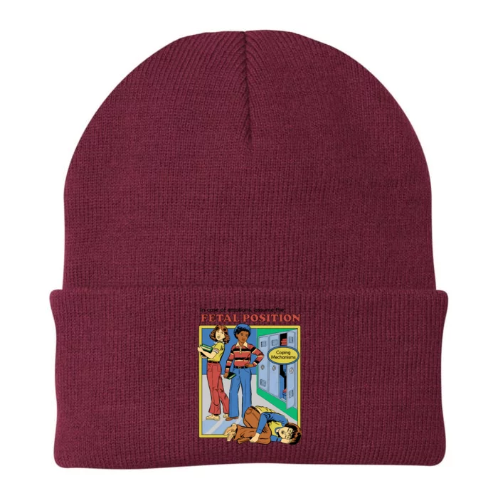 Assume The Fetal Position Knit Cap Winter Beanie