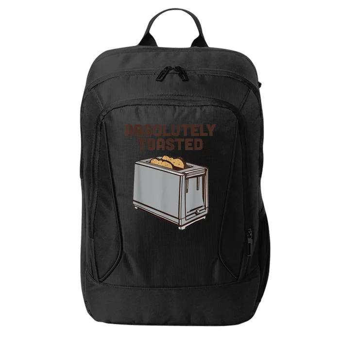 Absolutely Toasted Funny City Backpack