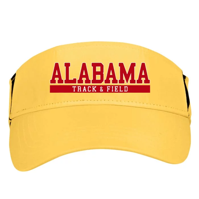 Alabama Track & Field Adult Drive Performance Visor