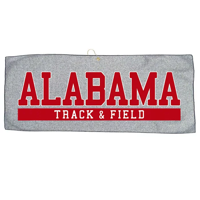 Alabama Track & Field Large Microfiber Waffle Golf Towel