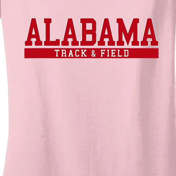 Alabama Track & Field Women's V-Neck T-Shirt