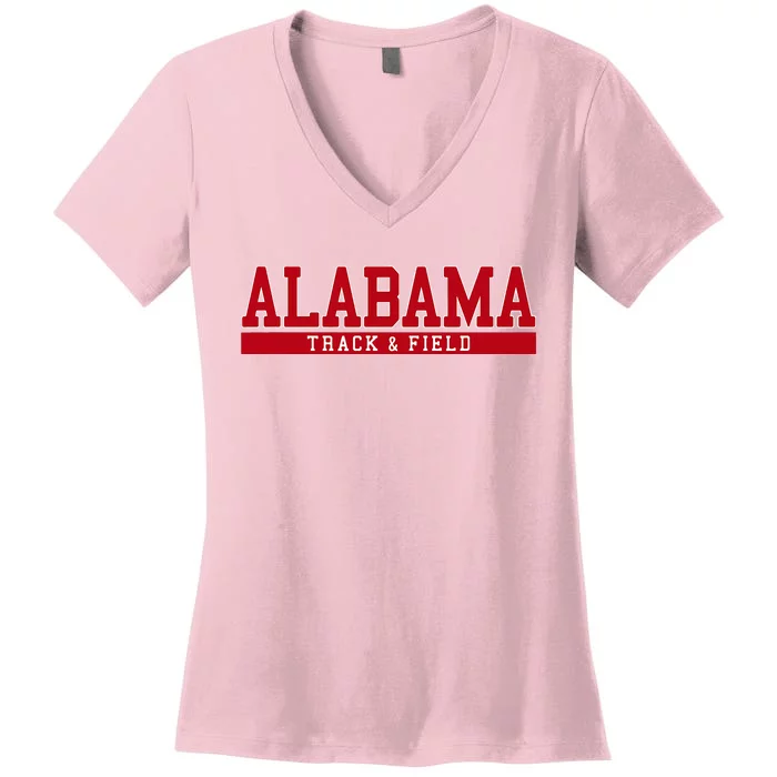 Alabama Track & Field Women's V-Neck T-Shirt