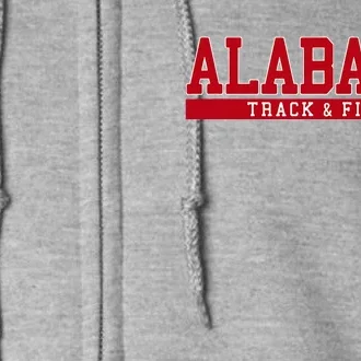 Alabama Track & Field Full Zip Hoodie