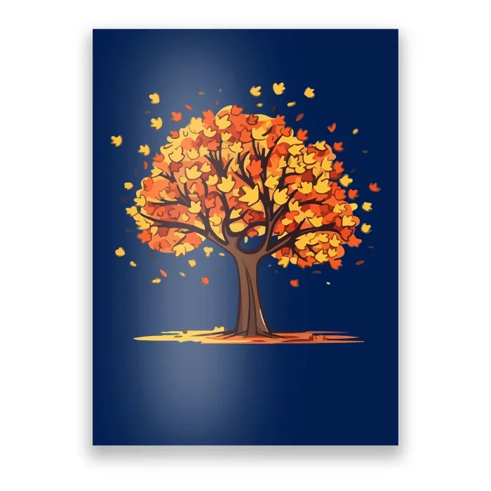 Autumn Tree Fall Lover Poster