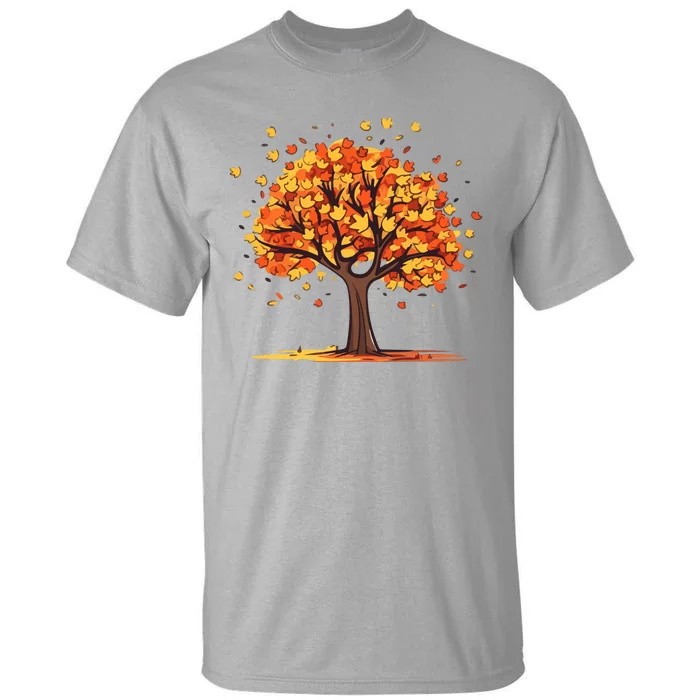 Autumn Tree Fall Lover Tall T-Shirt