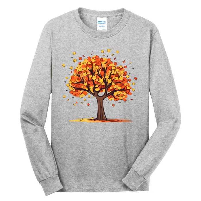 Autumn Tree Fall Lover Tall Long Sleeve T-Shirt