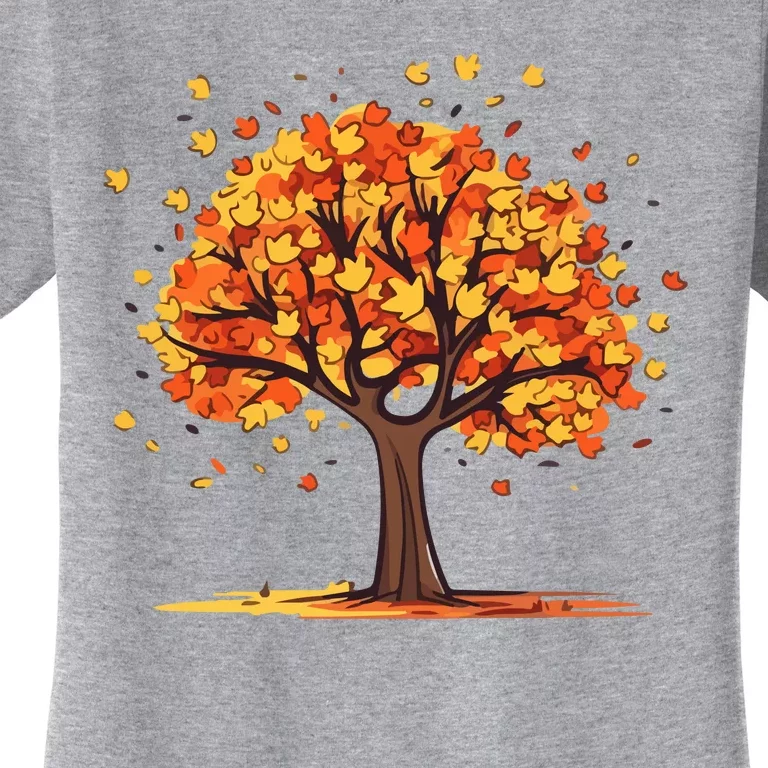 Autumn Tree Fall Lover Women's T-Shirt