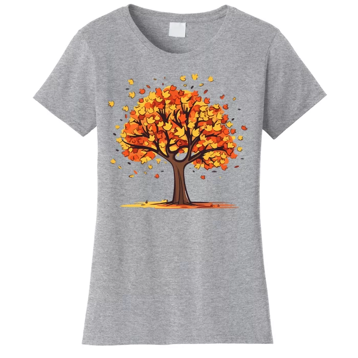 Autumn Tree Fall Lover Women's T-Shirt