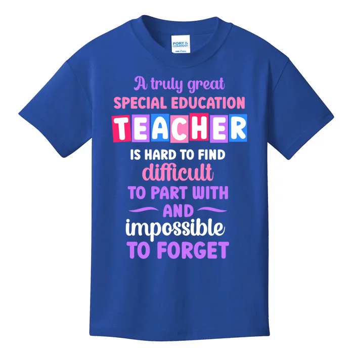 A Truly Great Special Education Teacher Gift Kids T-Shirt