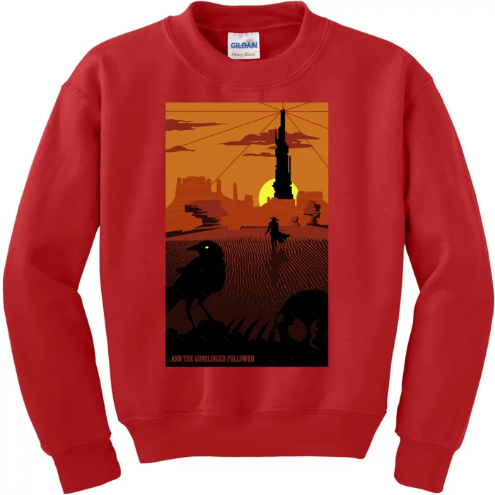 ...And The Gunslinger Followed Kids Sweatshirt