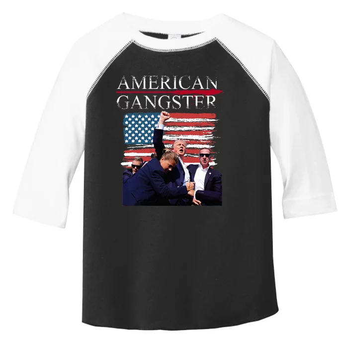 American Trump Gangster Toddler Fine Jersey T-Shirt