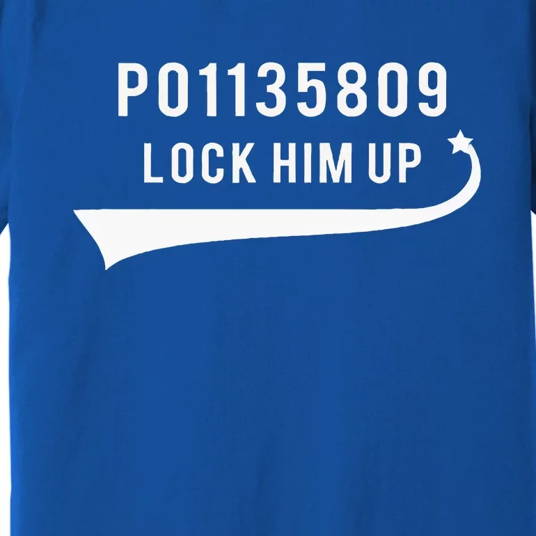 Anti Trump GA Booking Number Fulton County Jail Lock Him Up Premium T-Shirt