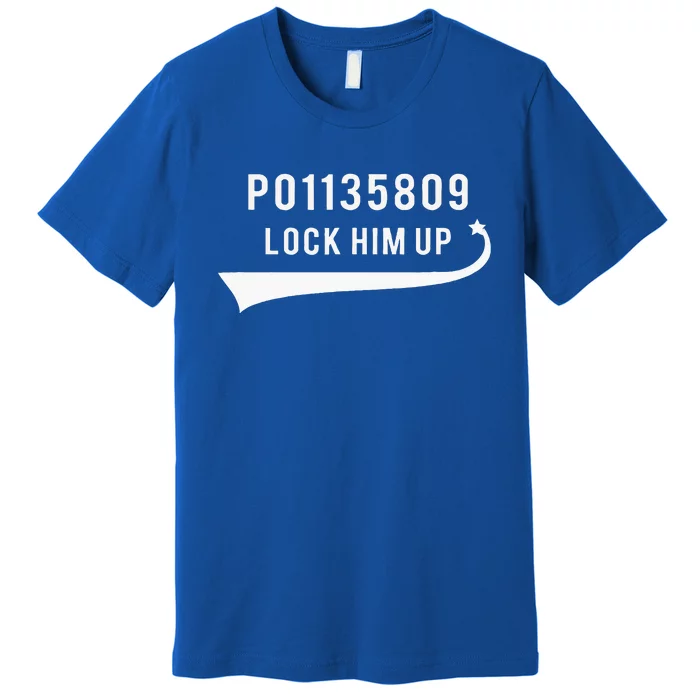 Anti Trump GA Booking Number Fulton County Jail Lock Him Up Premium T-Shirt