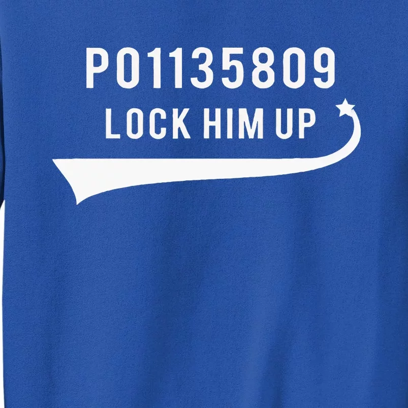 Anti Trump GA Booking Number Fulton County Jail Lock Him Up Tall Sweatshirt